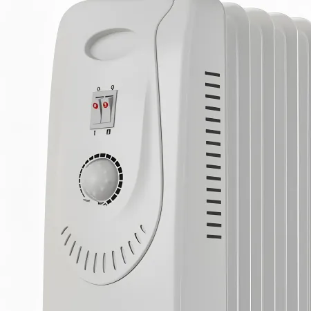 Radiatore Elettrico ad Olio 11 Elementi 2500W Regolabile Termostato