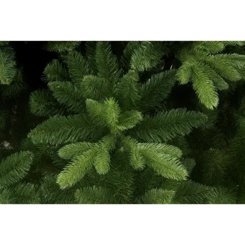 Albero di Natale Effetto Realistico Verde Altezza 240 cm in PVC PE