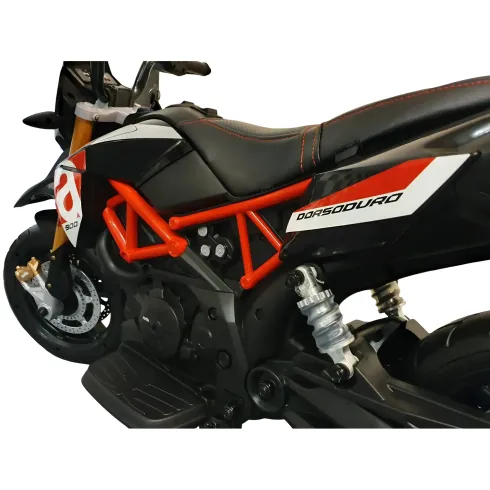 Moto Elettrica per Bambini Aprilia Scooter Dorsoduro a Batteria 12 V