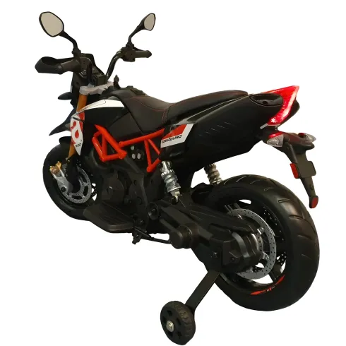 Moto Elettrica per Bambini Aprilia Scooter Dorsoduro a Batteria 12 V