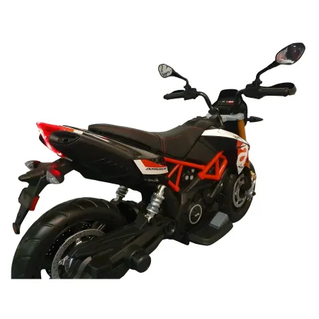 Moto Elettrica per Bambini Aprilia Scooter Dorsoduro a Batteria 12 V