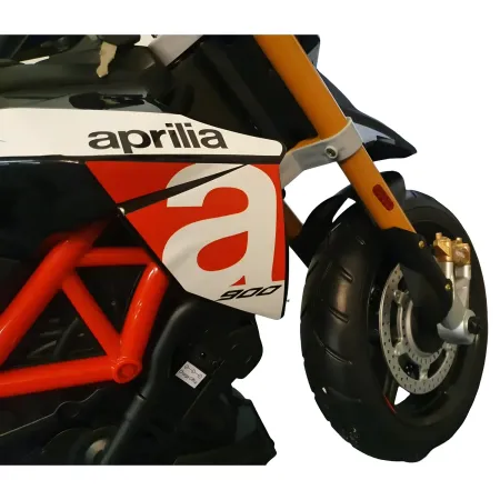 Moto Elettrica per Bambini Aprilia Scooter Dorsoduro a Batteria 12 V