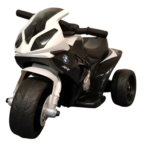 BMW Moto Elettrica per Bambini a Batteria 3 Ruote Motorino Scooter Cavalcabile | BricoShop24