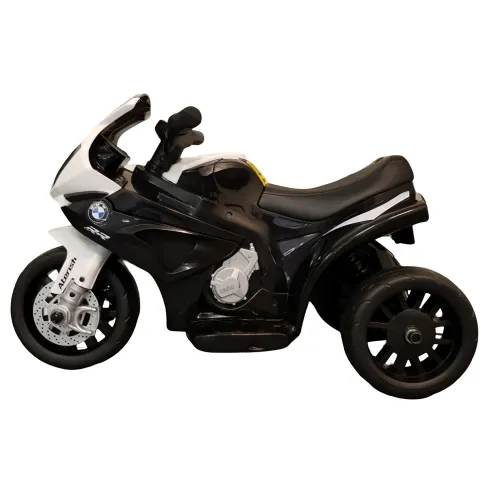 BMW Moto Elettrica per Bambini a Batteria 3 Ruote Motorino Scooter Cavalcabile | BricoShop24
