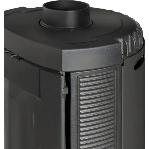 Stufa a Legna Nordica 7kw in Ghisa Tubo Canna Fumi 12 Extraflame Camino Carbone