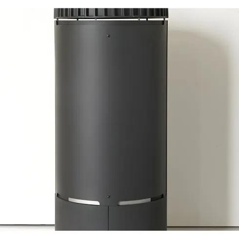 Stufa a Legna Nordica 7kw in Ghisa Tubo Canna Fumi 12 Extraflame Camino Carbone