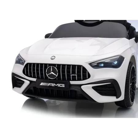 Macchina Elettrica per Bambini 12V Maserati Folgore Bianco Telecomando