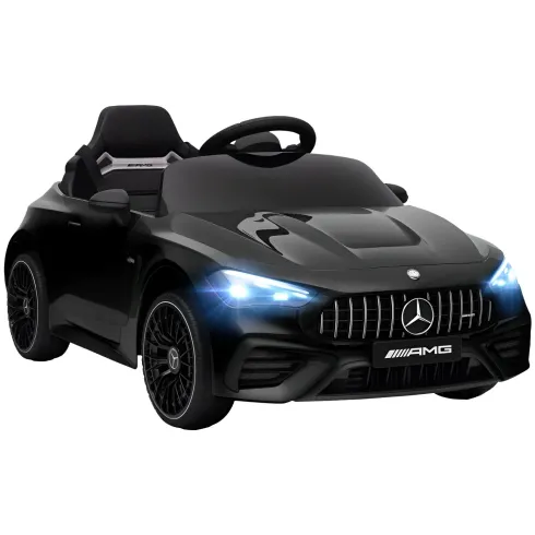 Macchina Elettrica per Bambini 12V Maserati Folgore Nero Telecomando