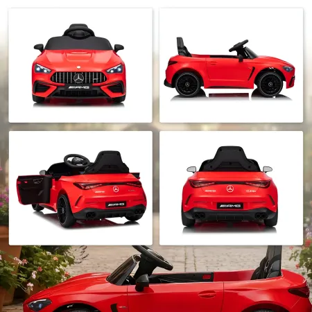 Macchina Elettrica per Bambini 12V Maserati Folgore Rosso Telecomando