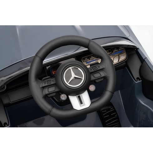 Macchina Elettrica per Bambini 12V Maserati Folgore Grigio Telecomando