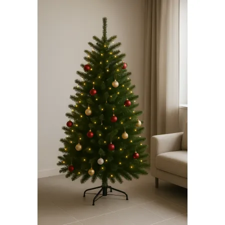 Albero di Natale Pino Verde Folto Alto 180 cm Realistico