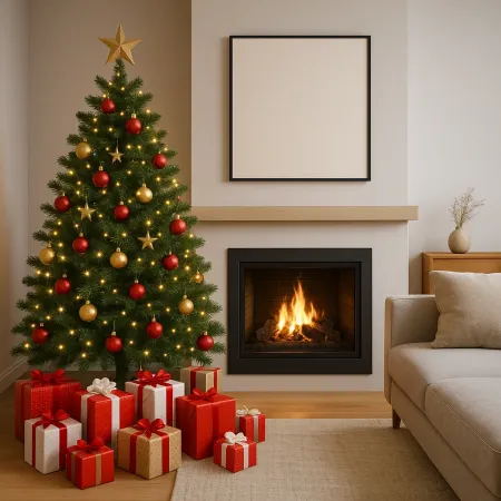 Albero di Natale Pino Verde Folto Alto 270 cm Realistico
