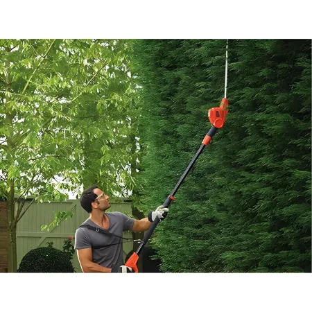 Tosasiepi Orientabile a Batteria Elettrico Lama 45 Tagliasiepi Black&amp;Decker Pota