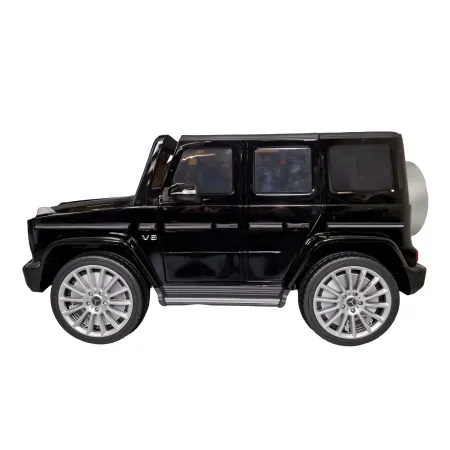 Auto Elettrica per Bambini Mercedes G500 12V Nero Sedile in Pelle