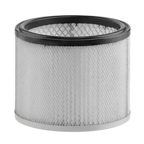 Bidone Aspiracenere 800W 15L Metallo Filtro HEPA Nero Barbecue Camini