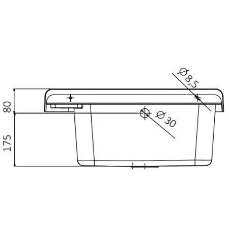 Pilozzo per Esterno Lavello a Muro 60x34 cm Lavabo Nero da Lavanderia