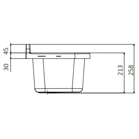 Pilozzo per Esterno Lavello a Muro 60x34 cm Lavabo Nero da Lavanderia