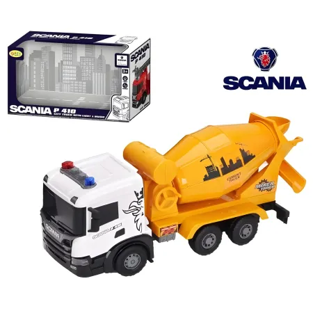 Camion Giocattolo Licenza Scania Betoniera Luci e Suoni Realistici