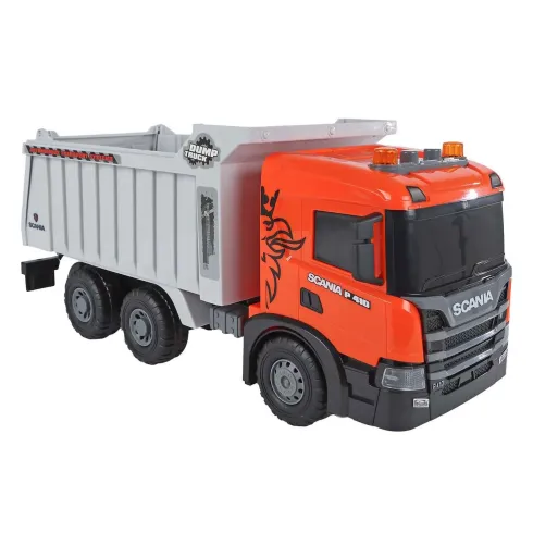 Camion Giocattolo Ribaltabile Licenza Scania Luci e Suoni Realistici
