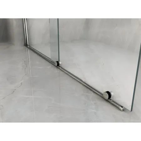 Parete Doccia Walk In da 8 mm misura 120 140 160 180 Box Lato Anta Fissa