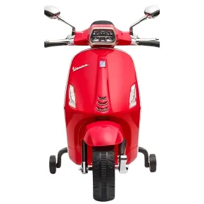 Vespa Sprint Elettrica per Bambini 12V Rossa Luci LED Moto Scooter 2