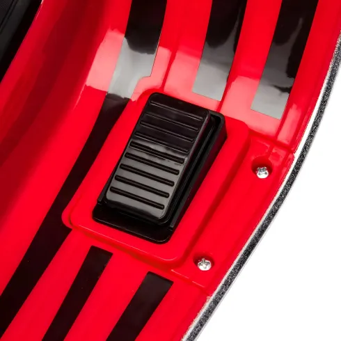 Vespa Sprint Elettrica per Bambini 12V Rossa Luci LED Moto Scooter