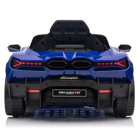 Auto Elettrica per Bambini 10,8V Lamborghini Revuelto Blu Radiocomando