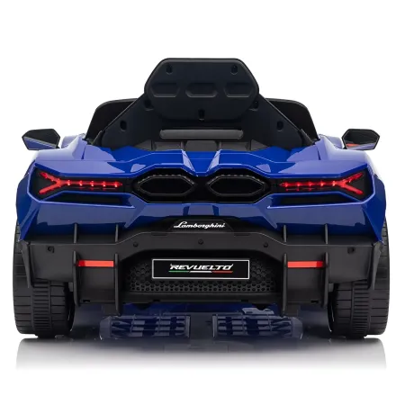 Auto Elettrica per Bambini 10,8V Lamborghini Revuelto Blu Radiocomando