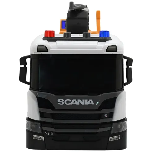 Camion Giocattolo con Gru e Escavatore Scania Luci e Suoni Realistici