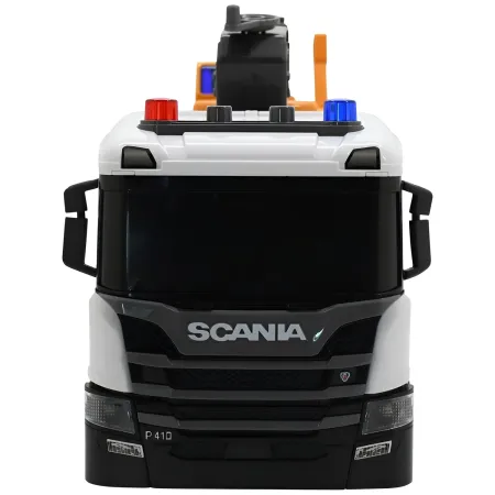Camion Giocattolo con Gru e Escavatore Scania Luci e Suoni Realistici