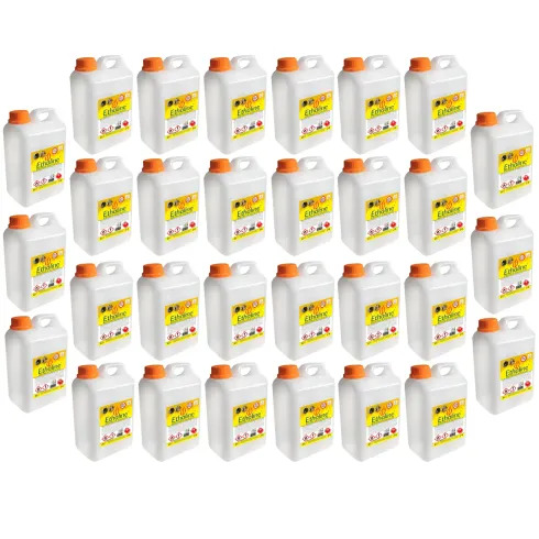 Combustibile Bioetanolo 30 Taniche 2L per Biocamini e Biostufe Inodore