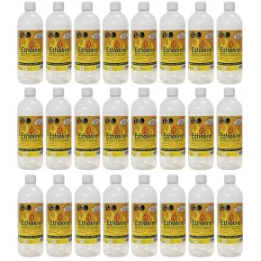 Bioetanolo 24 Taniche 1L per Biocamini e Stufe Combustibile Naturale