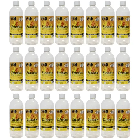 Bioetanolo 24 Taniche 1L per Biocamini e Stufe Combustibile Naturale