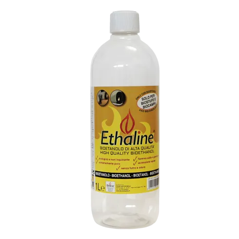 Bioetanolo 36 Taniche 1L per Biocamini e Stufe Combustibile Naturale
