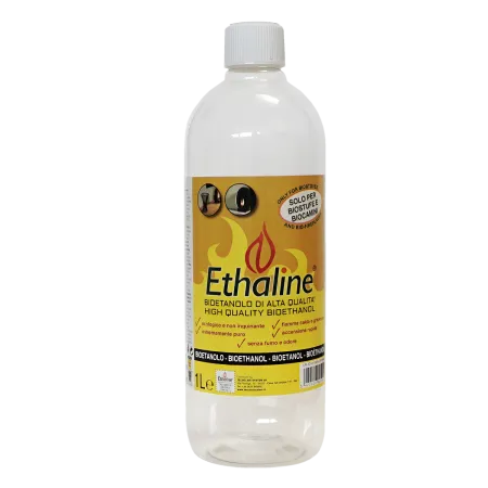 Bioetanolo 48 Taniche 1L per Biocamini e Stufe Combustibile Naturale