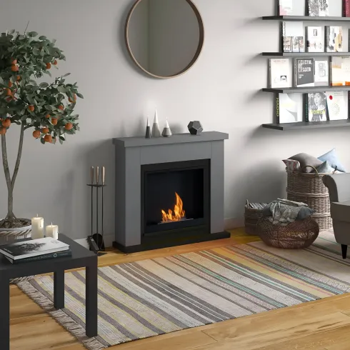 Camino da Pavimento a Bioetanolo TAGU Frode FreeFlame Grigio