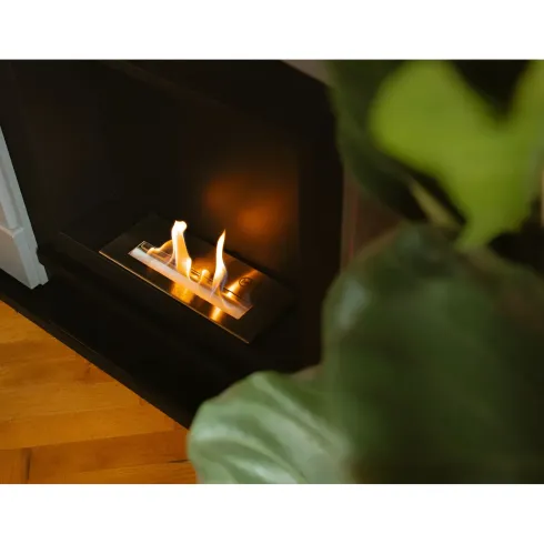 Camino a Bioetanolo TAGU Beige Moderno Helmi FreeFlame Soggiorno
