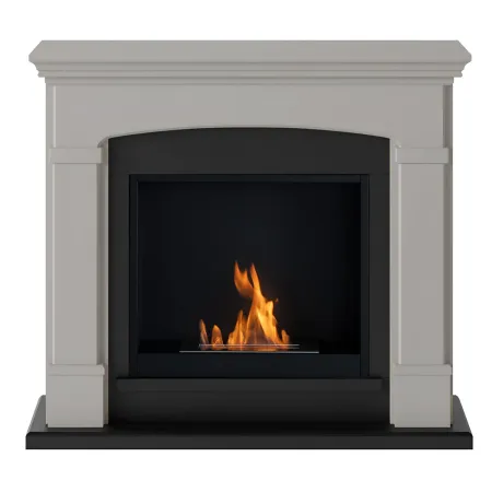 Camino a Bioetanolo TAGU Beige Moderno Helmi FreeFlame Soggiorno