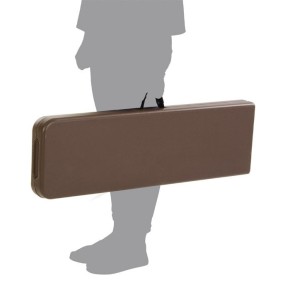 Panca Pieghevole Noce 183x30 Richiudibile Valigia Birreria da Giardino Campeggio 2