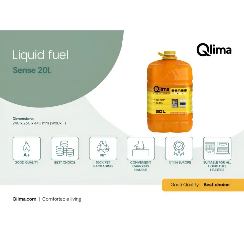 20L Combustibile Liquido per Stufe Universale Tanica Ecologica