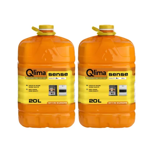 20L Combustibile Liquido per Stufe Universale 2 Taniche Ecologica