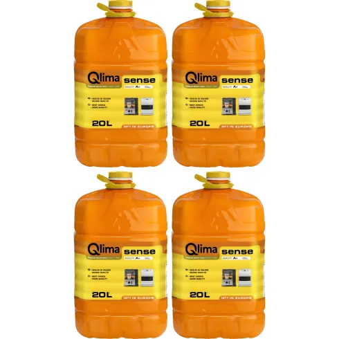 20L Combustibile Liquido per Stufe Universale 4 Taniche Ecologica