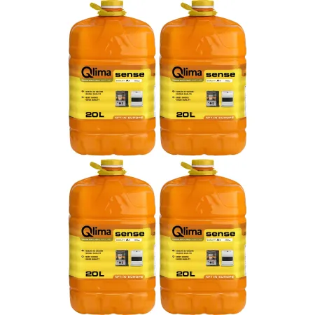20L Combustibile Liquido per Stufe Universale 4 Taniche Ecologica