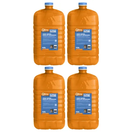 Combustibile Liquido per Stufe 4 Taniche 10L Inodore Qualità Premium