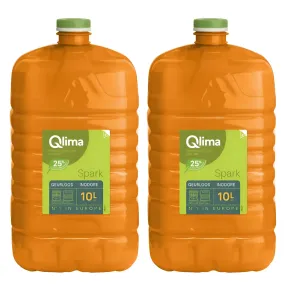 10L 2 Taniche Combustibile Liquido Puro Ecologico Inodore per Stufe