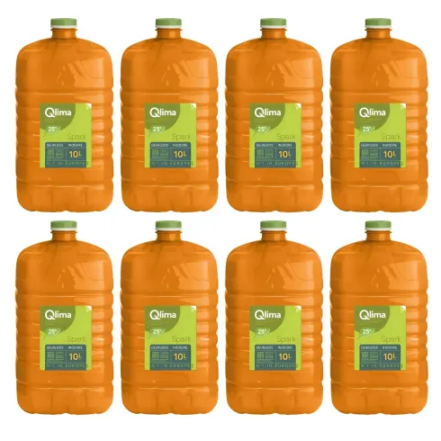 10L 8 Taniche Combustibile Liquido Puro Ecologico Inodore per Stufe
