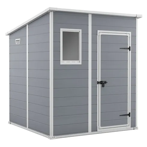 Casetta in Resina Manor Pent da Giardino Keter 183x185 cm per Attrezzi