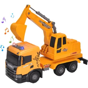 Camion Escavatore Giocattolo Scania Luci e Suoni con Braccio Mobile 2