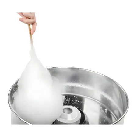 Macchina per Zucchero Filato Rosa Professionale Acciaio Inox per Feste