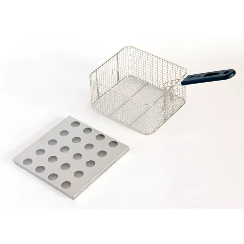 Friggitrice Acciaio Inox Capacità 5,5L Professionale 2560 W Catering